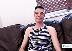 Steamy Lad Phoenix Z Thumbs His Taut Bum And Jerks!