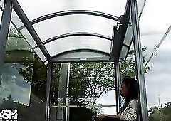 Bus Stop Flashing at Oriental Angel