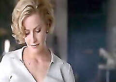 Elisabeth Shue hawt showing us her cleavage during the time that making out with some stud. From Palmetto.