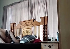 A Gorgeous Brunette Rides My Big Cock