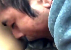 Guy blows me in my car after seeing me jacking 6