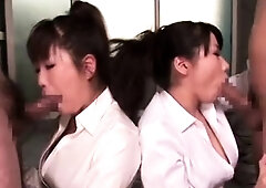 Asian and american group sex