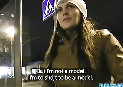 PublicAgent Lost Russian fucks for taxi money