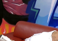 Nice orgy with busty brunette and blonde MILFs