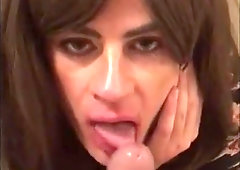 Wondrous CrossDresser Deep Gullets + Gets Rewarded At The End