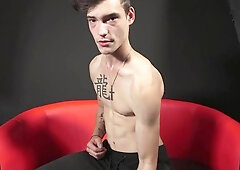 East Boys - Johny Walsh & hairy gay Johnny cumshot on webcam