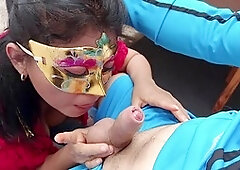 The wild neighbor nymph Sexygirllatinax gives a sexy blowjob and rides hard