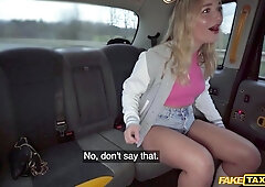 Blonde Chloe Chevalier's Naughty Ride in Fake Taxi