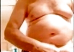 Mature big balls, mature strip, hung mature man