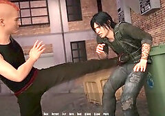 Play along with this teen in a steamy porn game adventure