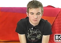 Handsome Gabe Crawford Does An Interview And Masturbates