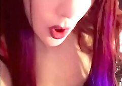 Bianca Occhiblu spompinata in stivali di pelle da papino goloso di sborra trans : episode 2026