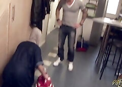 Arab maid is deeply ass fucked