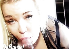 One of the sloppiest blowjobs ever!