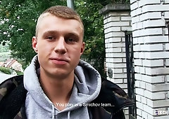 Amateur gay anal in the woods