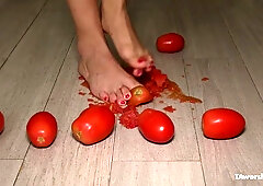 Ambers Tomato Food Foot Fetish - Taworship