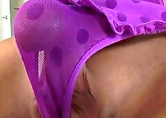 Sensual tranny Jonelle Brooks rips pussy