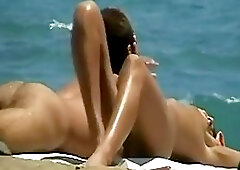 Sex on the beach always feels good even while someone is watching the whole action