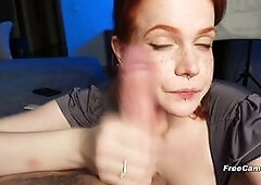 Her fingers wrapped around his throbbing dick, stroking with a teasing rhythm that had him trembling beneath her touch. Each deliberate motion sent wa