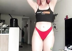 Trying on pants compilation