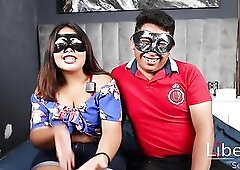 three ebony dudes have sex with a hotwife during the time that her cuckold spouse watches