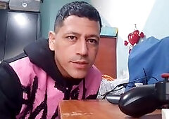 Euro gay film with plenty of lube and big black cock