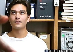 Thief in interracial 3way gets fucked