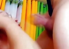 Tranny cock suckers blow each other with pleasure on webcam