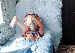 From innocent to naughty: Crossdresser Ketty's wild transformation