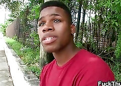 Thuggets to suck some white cock