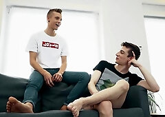 A Twink's Doggy-Style Rimming Debut