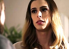 Sexy TS teacher analed reamed by student