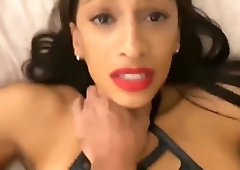 Stud deep-throat and plow Transsexual Jasmine Lotus