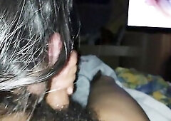 ????La Comadre se monta y me guarda la leche