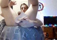 Amateur twink With anal gape