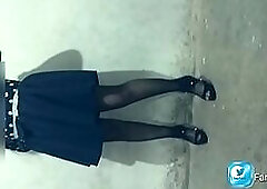 Fanny touching herself and then sending videos on WhatsApp