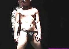 Lane Colton groomed and fucked hard with a tie around is dick!