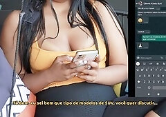 Hot latina, hot brazilian, natural tits