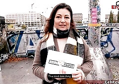 German ugyl housewife picked up from younger chap on street for meet and bang