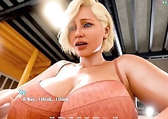 Hot cougar neighbor looking for a yoga partner while her stepson satisfies her needs