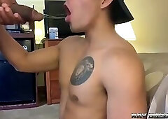 Stud D13s3l huge cock fucks submissive slut