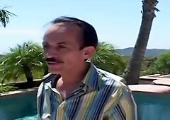 Young Slim Blonde Liv Wylder Greedily Slurps At Both Her Stu