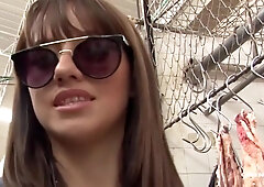 Karla Rivera, Charles Gomez - Colombian Babe Gets Facial In Pickup And Fuck