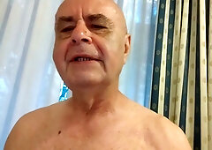 Czech brunette MILF enjoys passionate cunnilingus in bed with a bald man