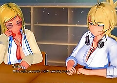 Futa Bands Hot Girl While Nala Throatfucks- Futa's World of Ntr #4