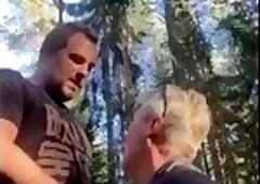 Horny Bear Fuck Outside