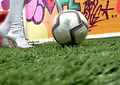 These footballers wives learned to score on their own