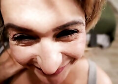 I got Cum all over my Creamy Bushy Vagina