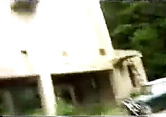 Outdoors sucking meeting of drivers