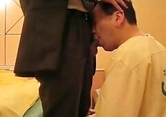 Sucking My Asian Daddy's Small Cock